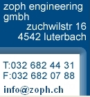 eMail auch OK an zoph[at]bluewin.ch